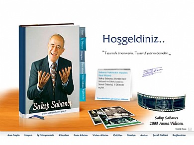 Sakıp Sabancı Kişisel web sitesi