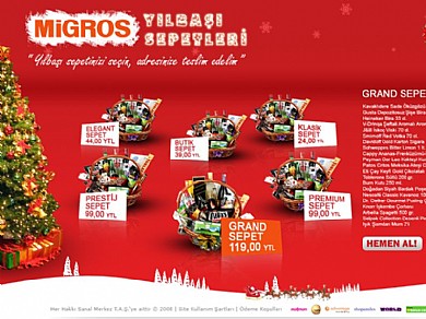 Migros Yılbaşı Mini Site